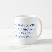 La célèbre citation de RBG Mug (Devant droit)