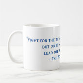 La célèbre citation de RBG Mug (Gauche)