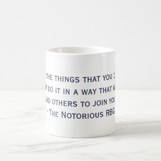 La célèbre citation de RBG Mug