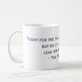 La célèbre citation de RBG Mug (Gauche)