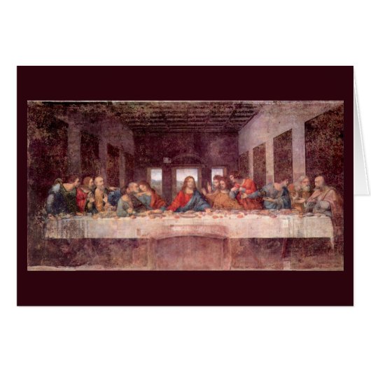 La Cène de Léonard de Vinci (Devant horizontal)