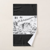 La cérémonie hantée (Serviette à main)