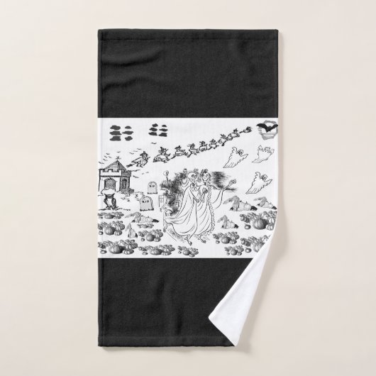 La cérémonie hantée (Serviette à main)