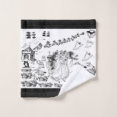 La cérémonie hantée (Gant de toilette)