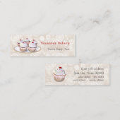 La cerise a complété des cartes de visite de (Devant / Derrière)