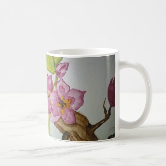 la cerise fleurit tasse (Droite)