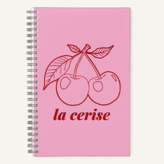 La cerise pin notitieboek