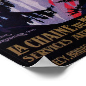 La Chaine De Mont-Blanc Poster VintageEurope (Coin)