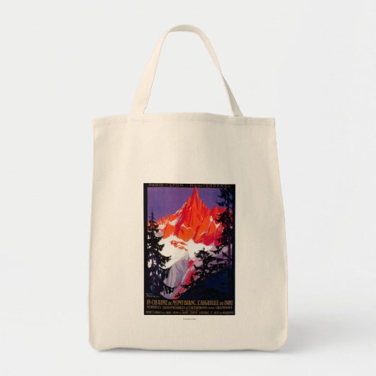 La Chaine De Mont-Blanc  posterEuropa Tote Bag (Voorkant)