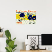 La Chaine Simpson Cycles Lautrec Annonce Poster vi (Bureau à domicile)