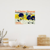 La Chaine Simpson Cycles Lautrec Annonce Poster vi (Cuisine)