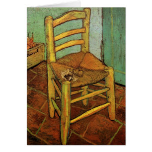 La chaise de Vincent avec son tuyau par Vincent va