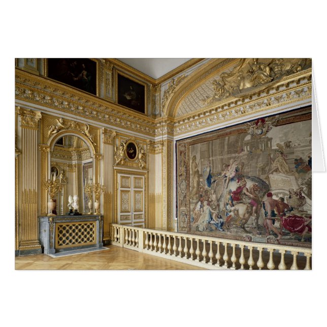 La chambre à coucher de Louis XIV (Devant horizontal)