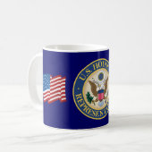 La Chambre des représentants des États-Unis Mug (Devant gauche)