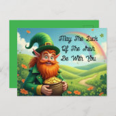 La Chance De La Carte Postale Irlandaise (Devant / Derrière)