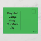 La Chance De La Carte Postale Irlandaise (Dos)