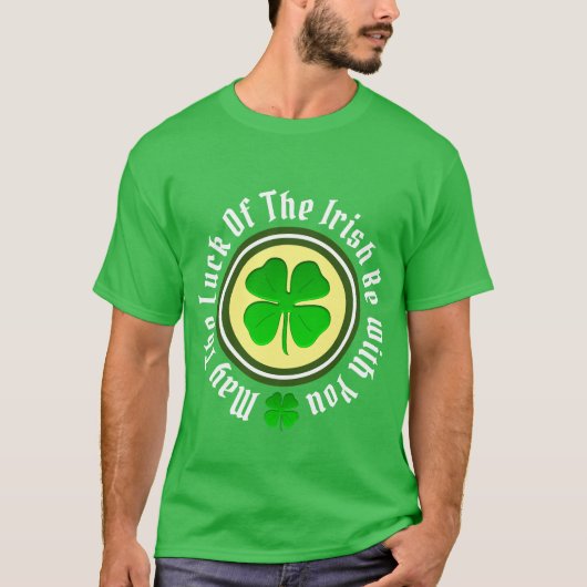 La Chance Du T-shirt Irlandais (Devant)