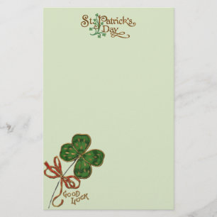 La chance O The Irish Papeterie de la Saint-Patric