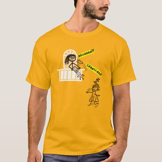 La Chancla Maman Stick Figure T-Shirt (Devant)