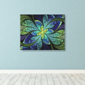 La Chanteuse IV 20" x 16" Toile Emballée Imprimer (Insitu (Plancher de Bois))