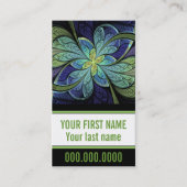 La Chanteuse IV Carte de visite personnel (Devant)