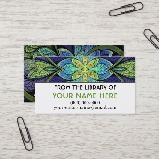 La Chanteuse IV Cartes de médias (Devant/Arrière en situation)