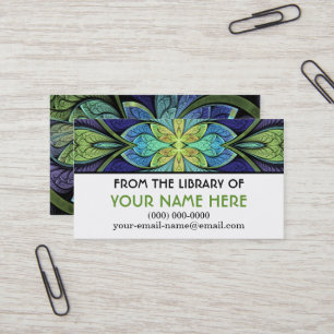 La Chanteuse IV-mediakaarten Visitekaartje