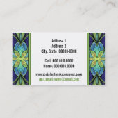 La Chanteuse IV Persoonlijk Visitekaartje (Achterkant)