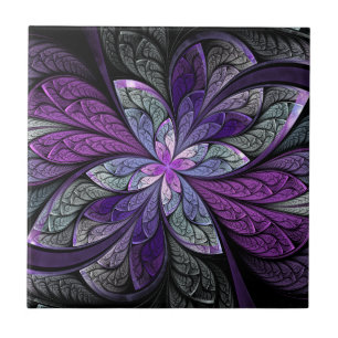 La Chanteuse Violett Ceramic Tile Tegeltje