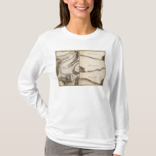 La Charente Atlas Map T-shirt