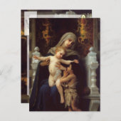 La Charité de Bougeureau, cartes postales de Noël (Devant / Derrière)