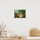 La Chasse, 18e eeuw Poster (Keuken)