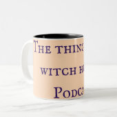La Chasse Aux Sorcières Podcast Mug (Devant gauche)