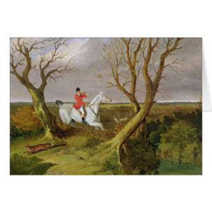 La chasse du Suffolk - partie (huile sur la toile)