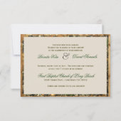 La chasse est au-dessus des invitations de mariage (Dos)