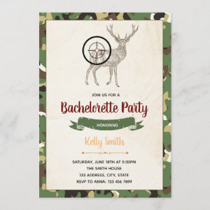 La chasse est sur invitation de la bachelorette
