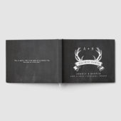 La chasse est sur le livre d'invité Mariage person (Complet)