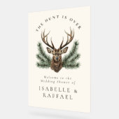 La Chasse Est Sur Le Mariage En Chef D'Antler Deer (Angle)