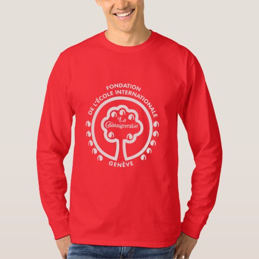  La Chât Long-sleeved T-shirt (voorzijde logo) (Voorkant)