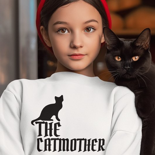 LA CHAT MÈRE filles mignonnes T-SHIRTS