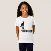LA CHAT MÈRE filles mignonnes T-SHIRTS (Devant entier)