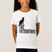 LA CHAT MÈRE filles mignonnes T-SHIRTS (Devant)