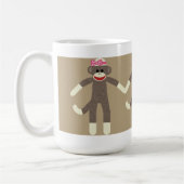 La chaussette de fille Monkeys la tasse (Gauche)