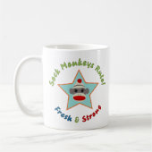La chaussette Monkeys la règle ! Tasse (Gauche)