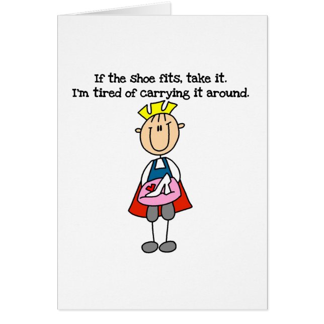 La chaussure adapte le prince (Devant)