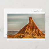 La cheminée de Fée - Désert des Bardenas Briefkaart (Voorkant / Achterkant)