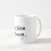 "LA CHICA BRAVA FEKSE MEISJE" KOFFIEMOK (Voorkant rechts)