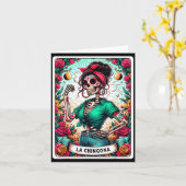 La Chingona Carte De Tarot Jour Des Morts Dia De L (Fleur jaune)