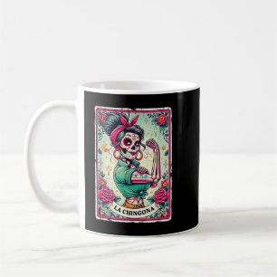 La Chingona Tarot Kaart Grappig Spaans Slang Boss Koffiemok