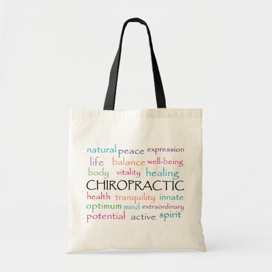 La chiropractie exprime le sac fourre-tout (Devant)
